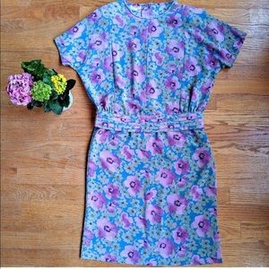 Vintage poppies skirt and top